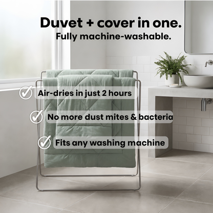 Everfold 2-in-1 Duvet – The Quick-Dry Duvet That Replaces Your Bed Linen