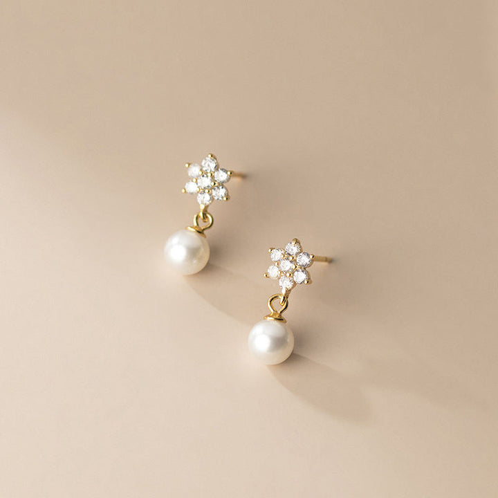 Klara Luxe™ - Timeless Pearl Collection Earrings