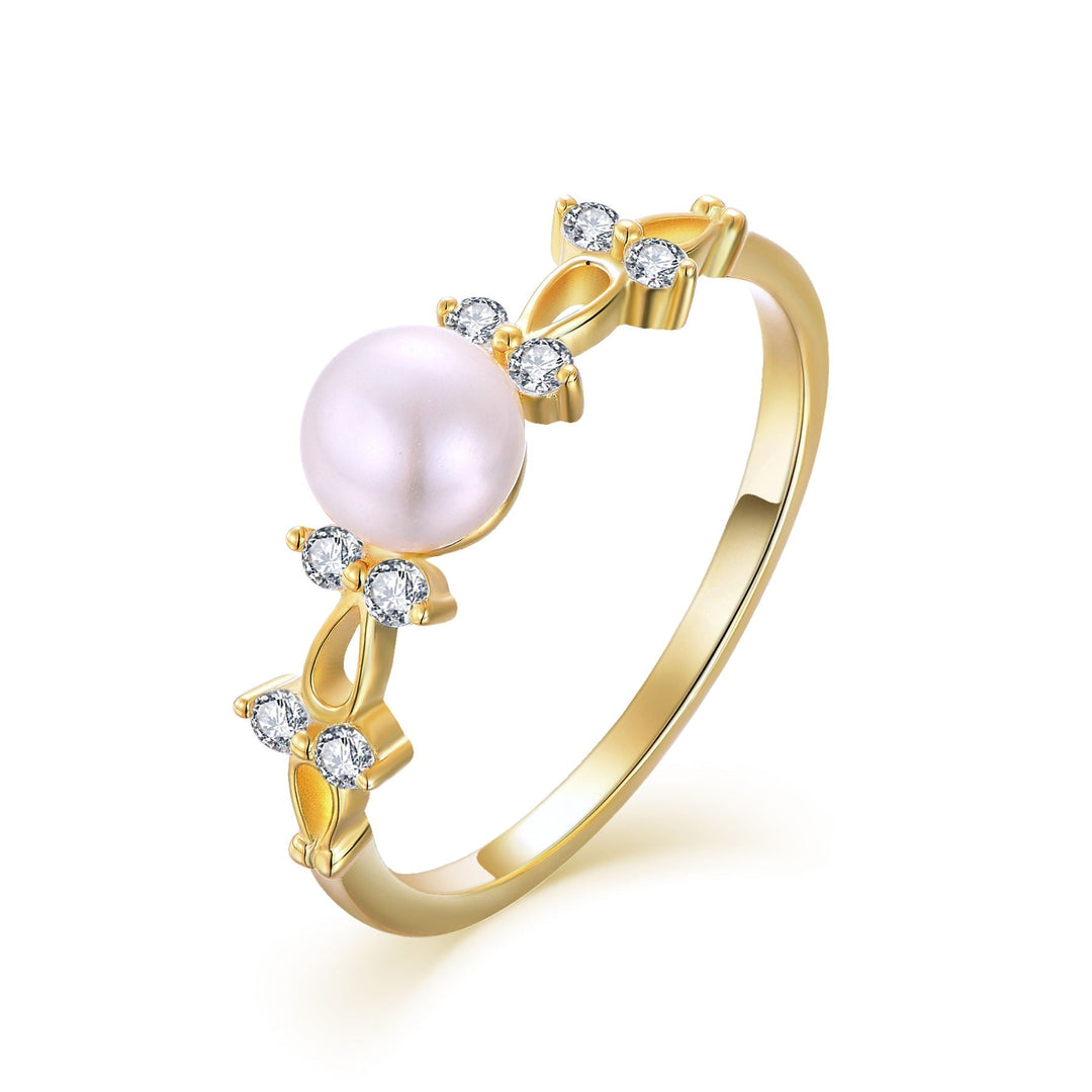 Leni Luxe™ - Timeless Pearl Collection Ring