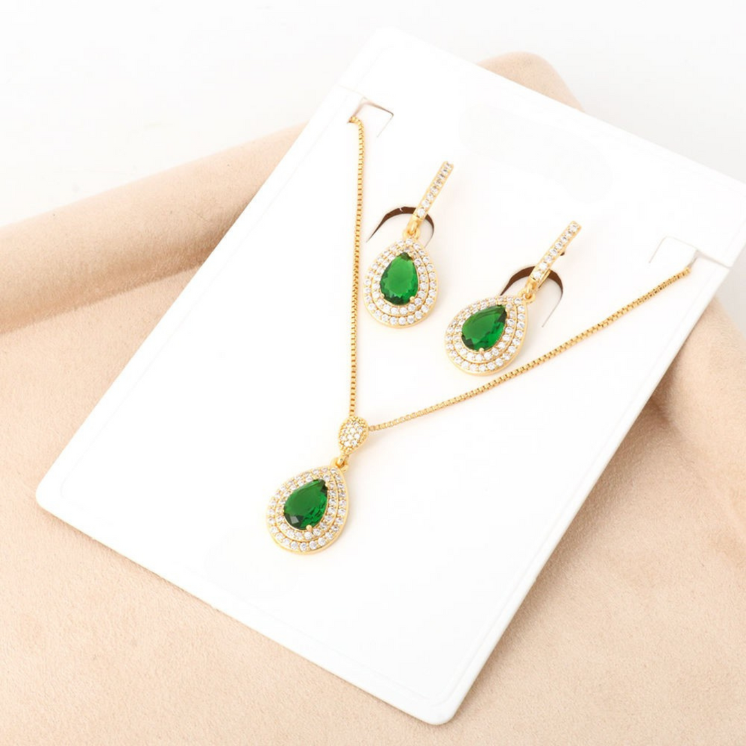 Elina Luxe™ - Emerald Elegance Collection