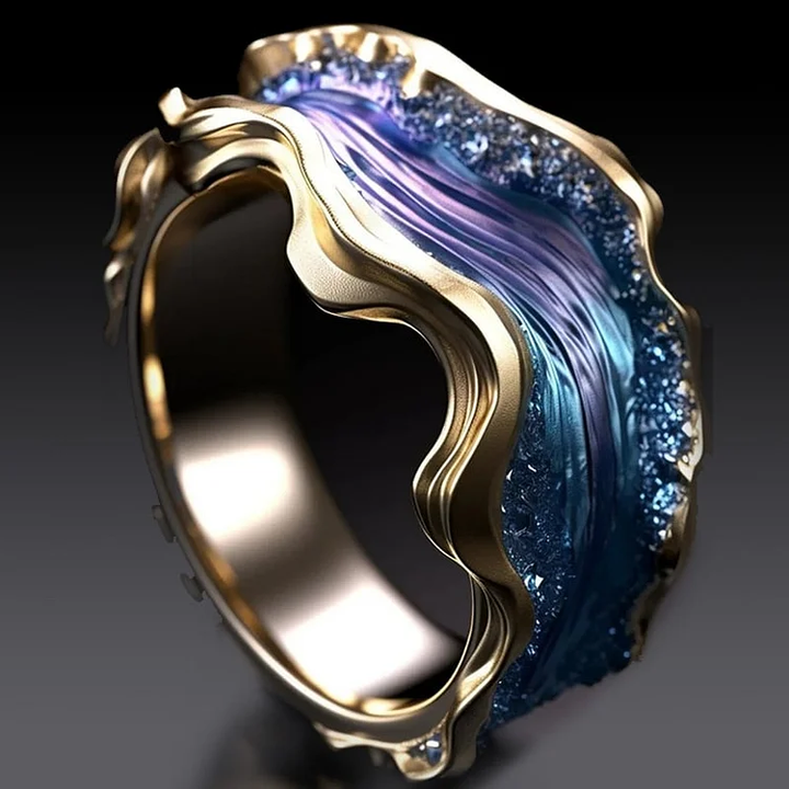 Deepblue Ocean™ Ring