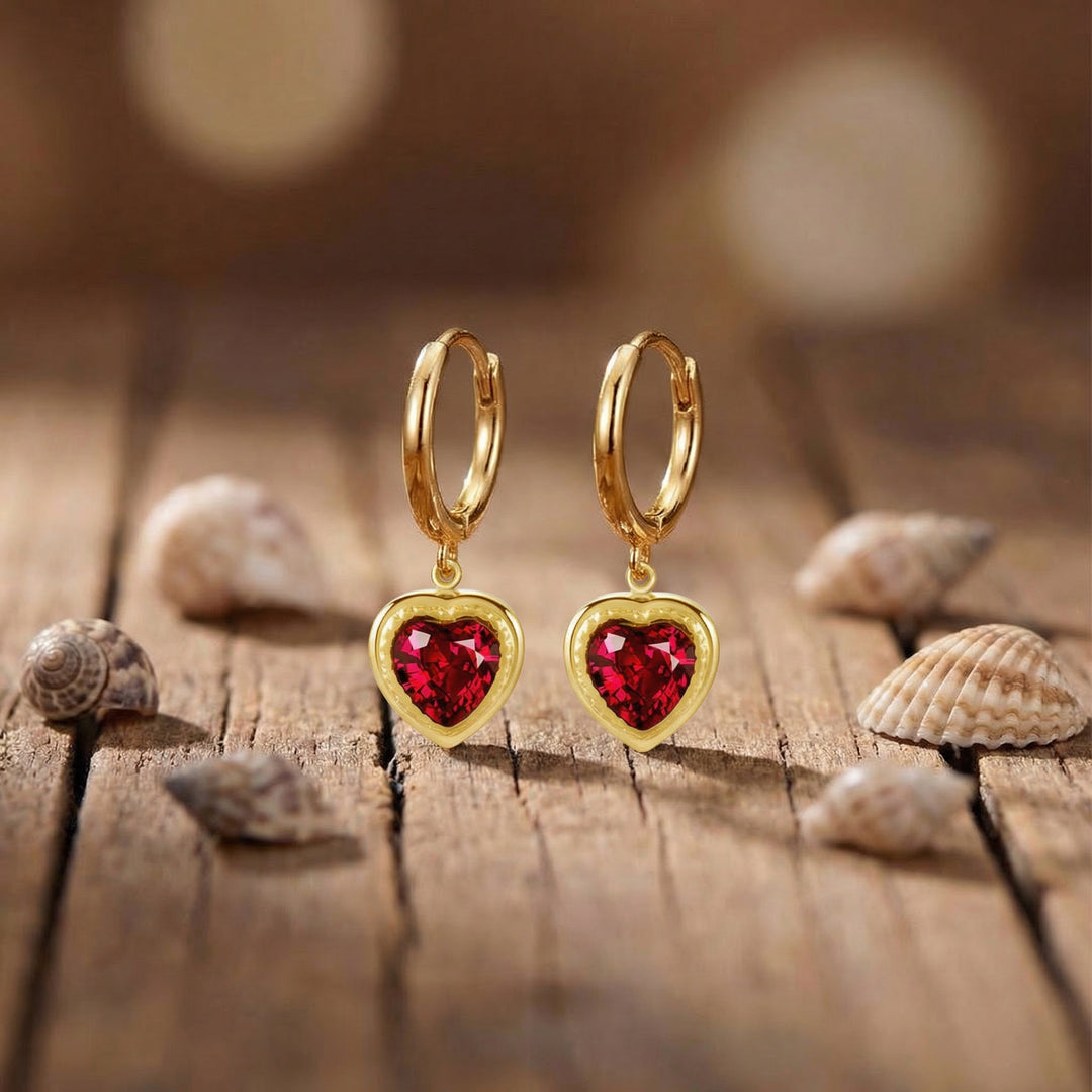 Helena™ - Noble Ruby Collection Earrings