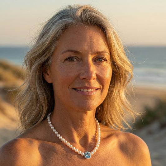 Elara Moonpearl Necklace