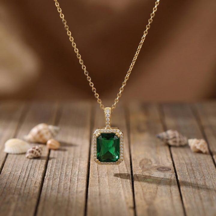 Miriam Luxe™ - Emerald Elegance Collection Necklace
