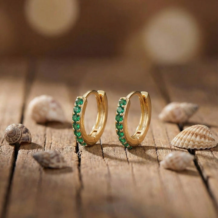 Nora™ - Emerald Elegance Collection Earrings