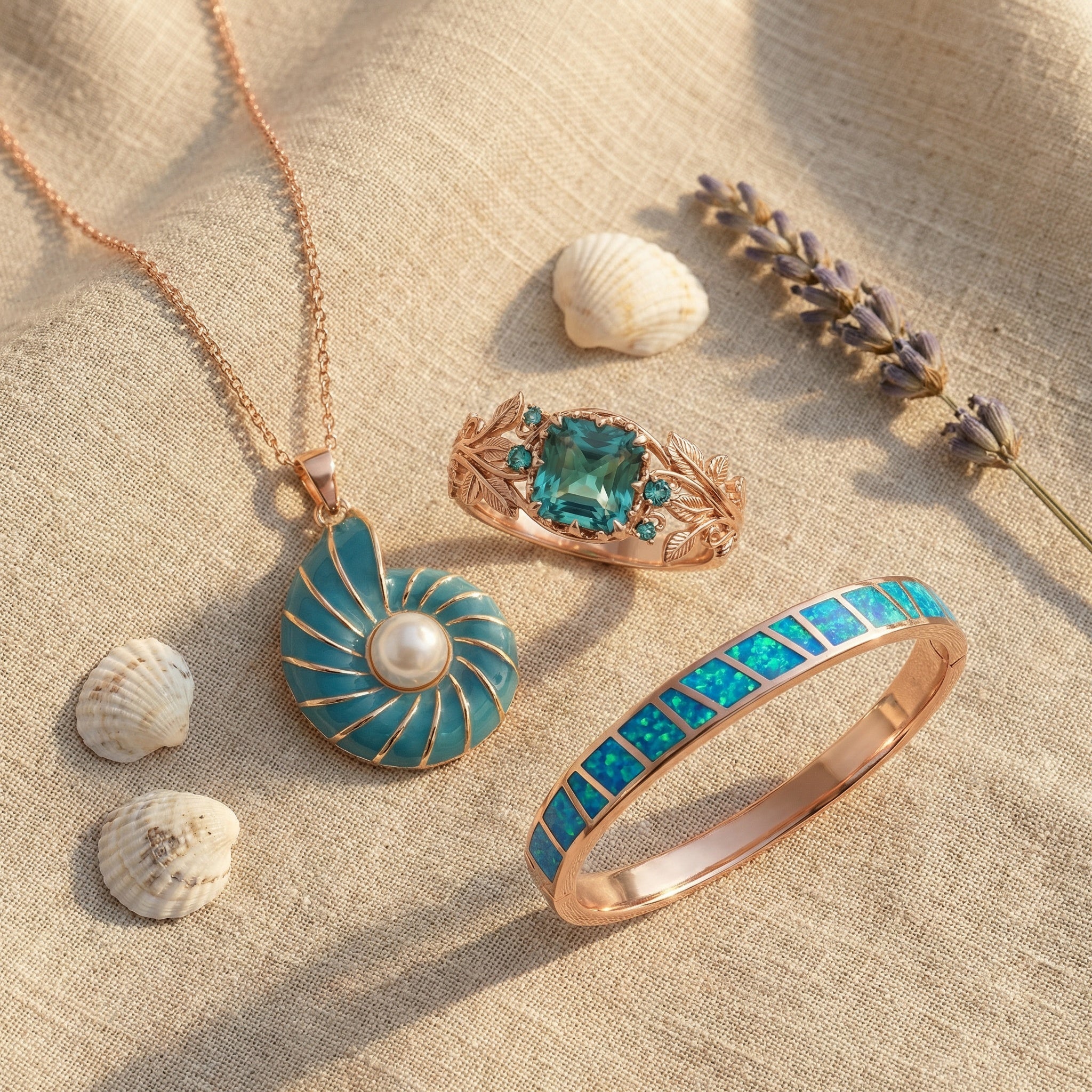 Velora Coastbloom Ring
