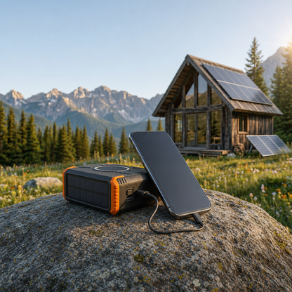 SOLAR-S1 staged outdoors